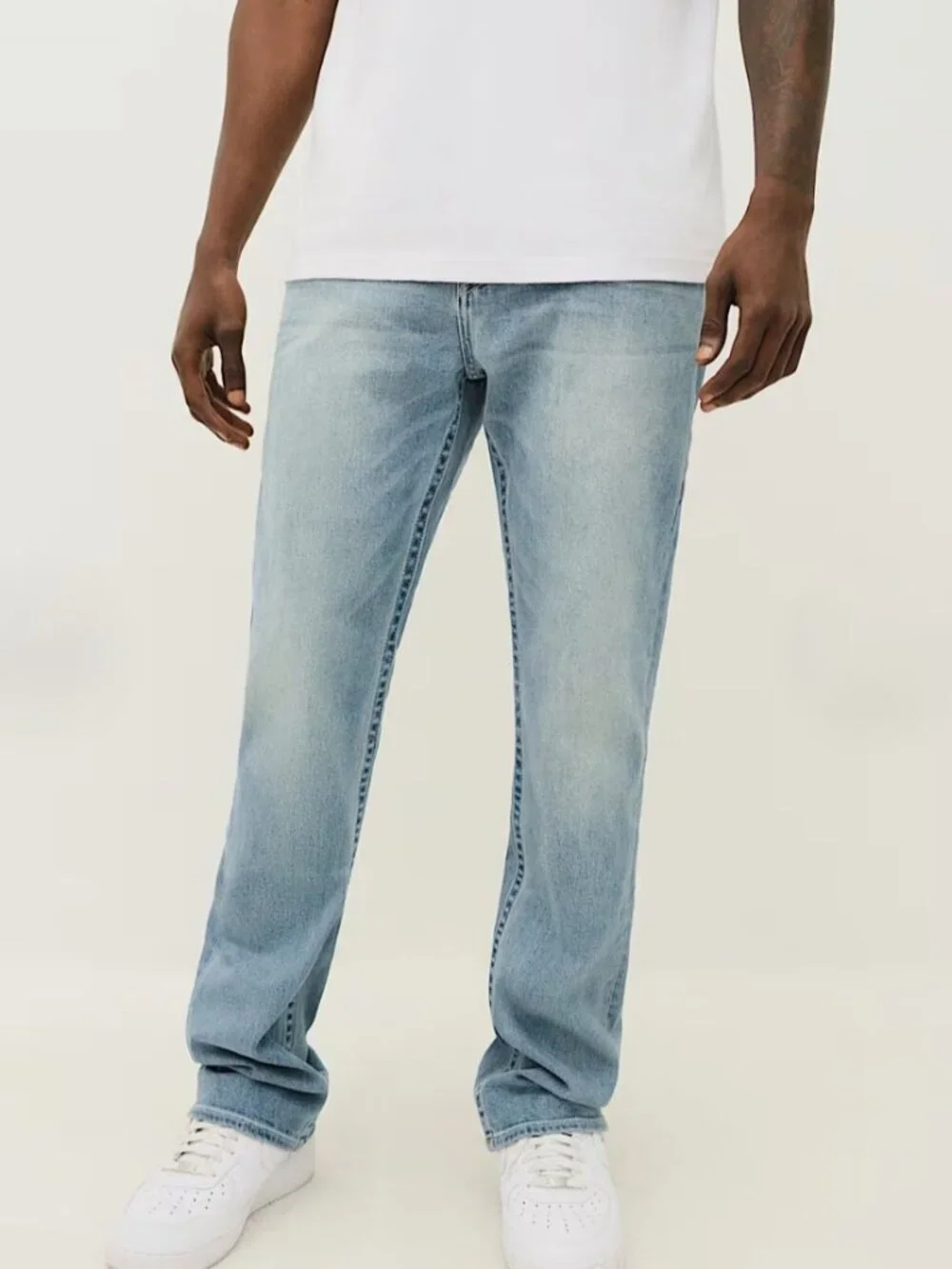 True Religion Ricky Flap Jeans Men’s 34 Relaxed Straight Medium Wash
